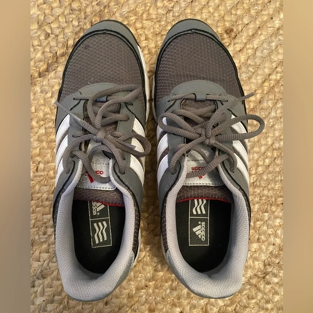 Adidas Men’s Grey Spiked Golf Shoes Size 8